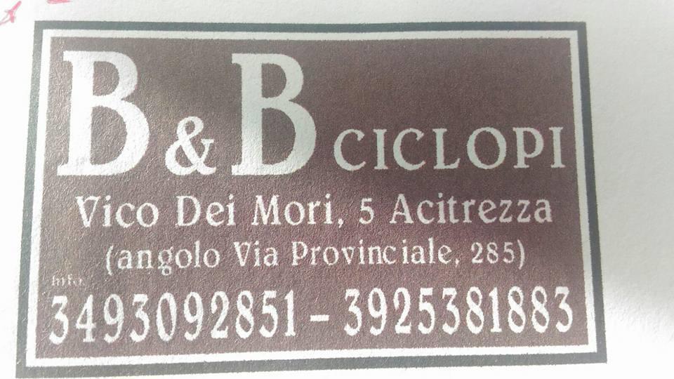 B&B Ciclopi Ачі-Кастелло Екстер'єр фото